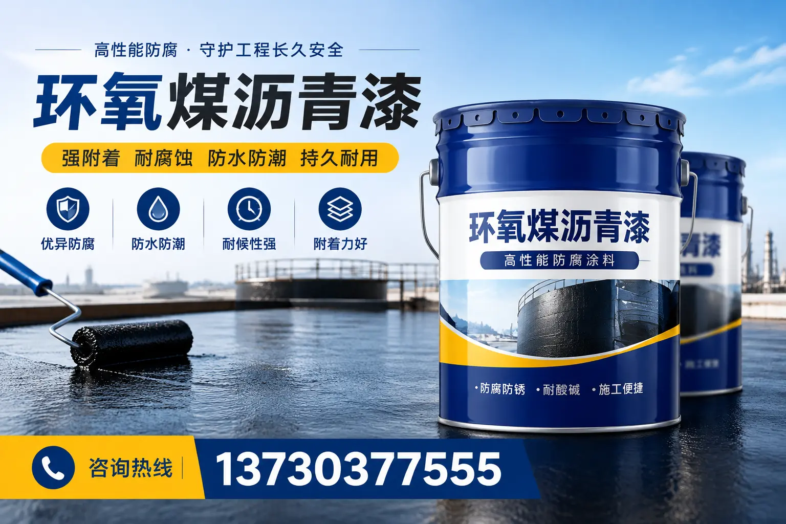 如何判断环氧煤沥青漆的质量?朔州消费者指南